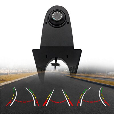 universal car reverse camera build in intelligent Dynamic line trajectory Camera for benz sprinter brake light camera PZ506