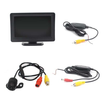 Wireless Video Rear View Parking System For Car PZ601-W-C